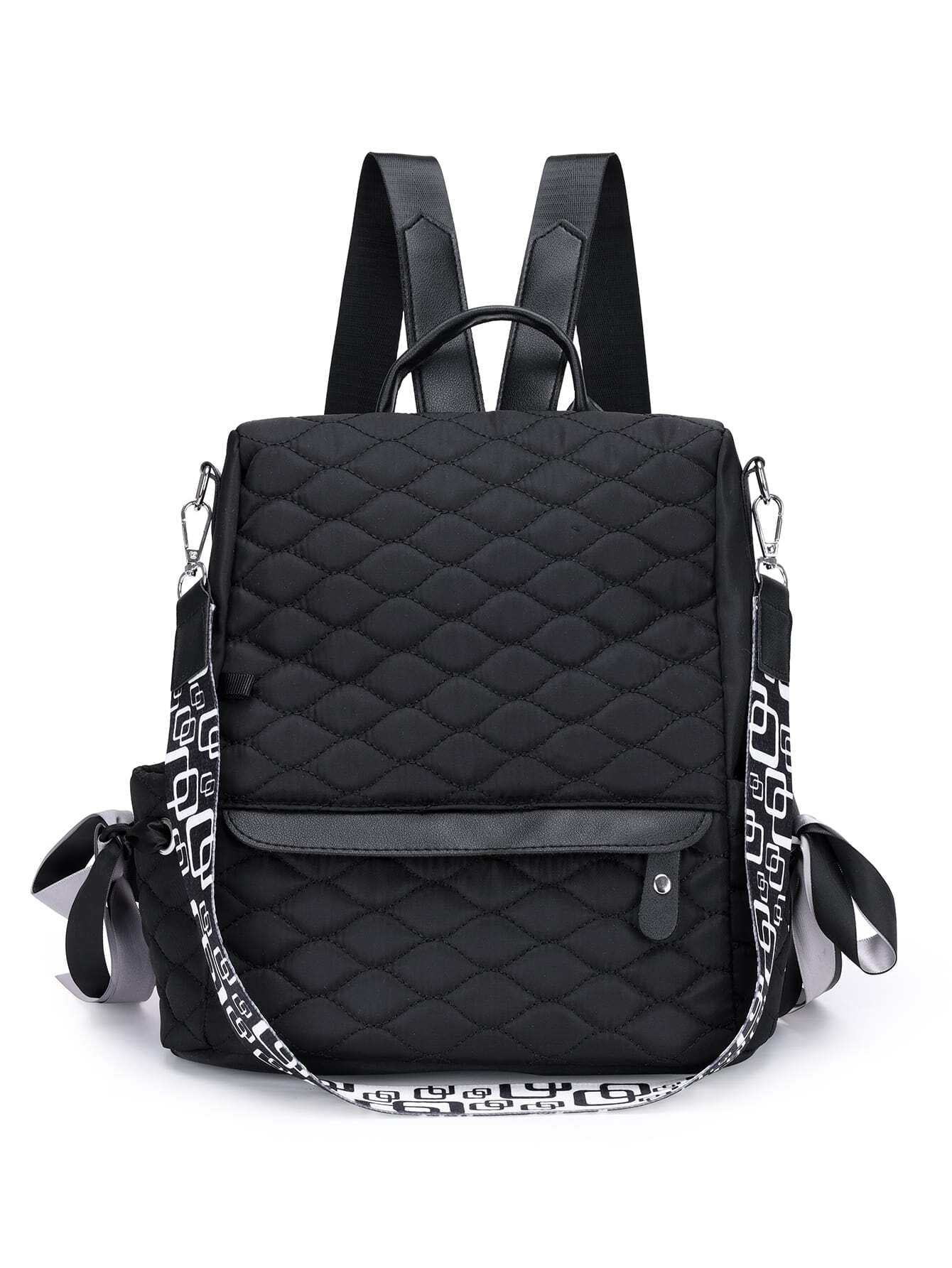Lightweight Multi-Pocket Dual-Shoulder Backpack for Women, Also Can Be Used as Coin Purse, Casual Anti-Theft Bag for Ladies and Grad Students, Can Be Converted into Shoulder Backpack for Mothers, Suitable for Elementary School, Middle School, College Freshmen and Sophomores, Graduates, Ideal for Shopping, Traveling, Business, White-Collar Work, Novices, Perfect for Office Work and Commuting, Must-Have Item for Back-To-School Season.